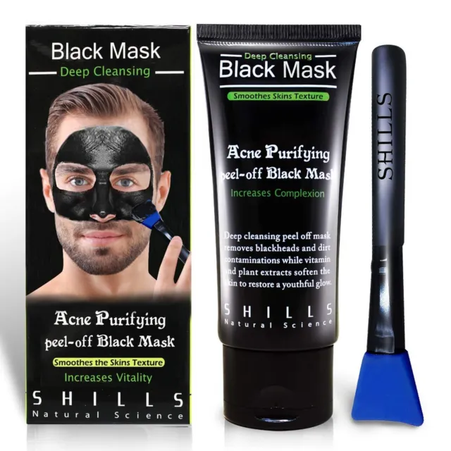 SHILLS Blackhead Remover, Pore Control, Skin Cleansing, Purifying Bamboo Char...