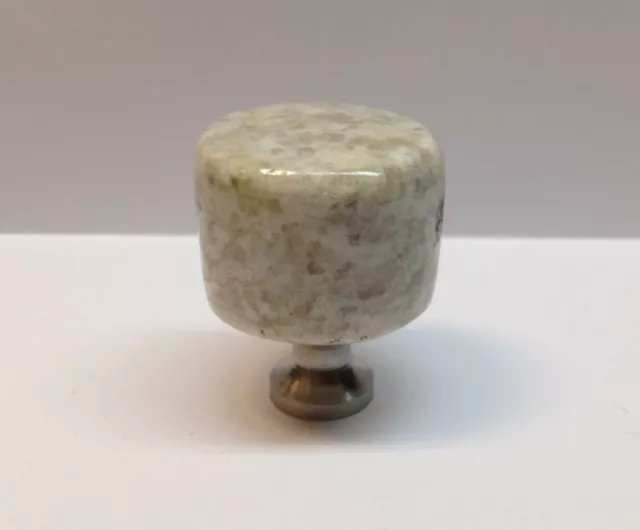 Granite Marble Knob Pull for Furniture Kitchen Cabinets Drawers Doors-400-KW-SS