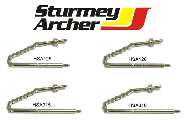 Sturmey Archer HSA315 MK3 3-Speed Toggle Chain Gear Indicator – Silver Aluminium