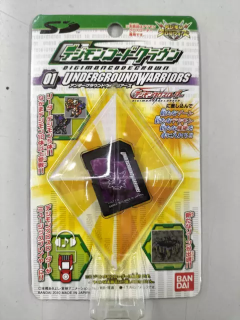 Bandai Digimon Code Crown Underground Warriors Xros Wars