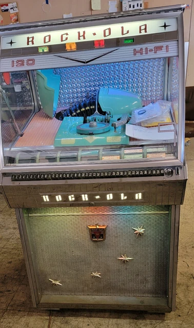 1958 Rockola 1458 45s Jukebox Machine
