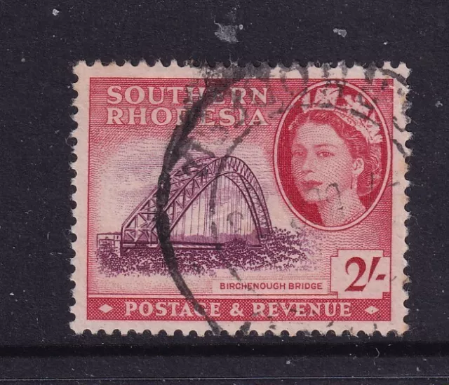 SOUTHERN RHODESIA....  1953  2/- bridge  used