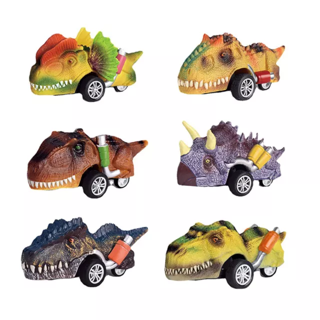 Dinosaur Car Toys Pull Back Car Pullback Dinosaur Toys Cars Set Toddlers Kids