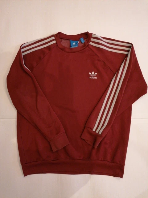 ADIDAS FELPA TUTA Jacket Vintage stile CCCP anni 70 girocollo