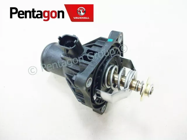 New Genuine Vauxhall Astra J Mk 6 2010- 1.6 1.8 Thermostat & Housing 55587349