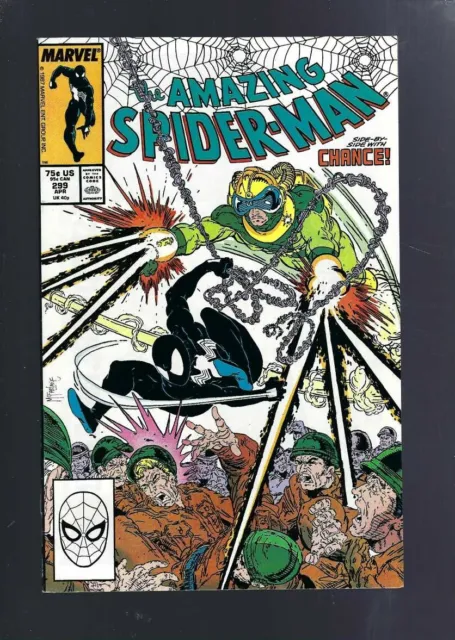 Amazing  Spiderman 299 1St Venom Cameo   - Todd Mcfarlane Art   -  Marvel Comics