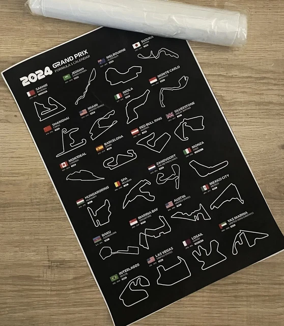 FORMULA 1 F1 2024 Calendar On Canvas A4 Wholesale Job Lot 12 Units 0 formula-1-f1-2024-calendar-on-canvas-a4-wholesale-job-lot-12-units-0