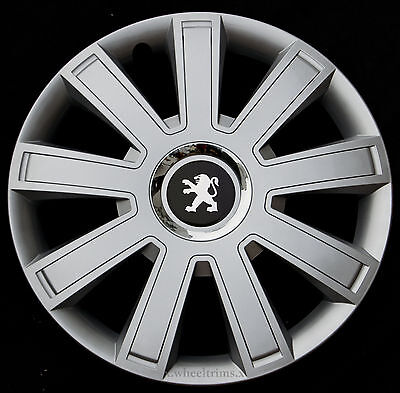 Set of  4x14" wheel trims to fit Peugeot 106,107,206,306,Partner
