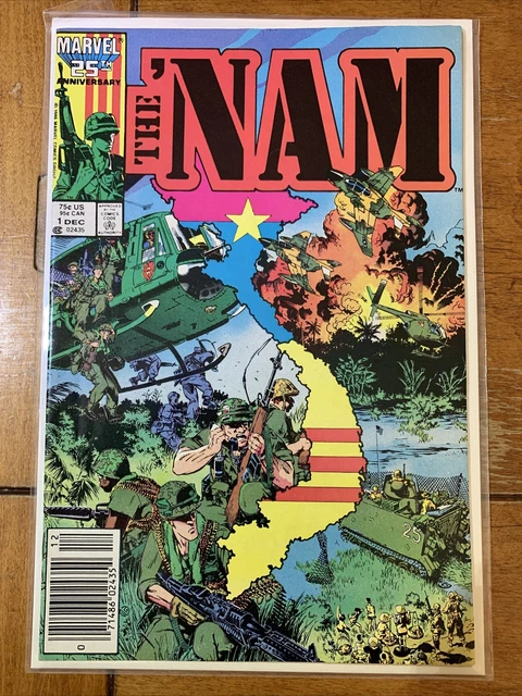 The NAM #1 NM (Marvel 1986) NEWSSTAND EDITION.  HTF