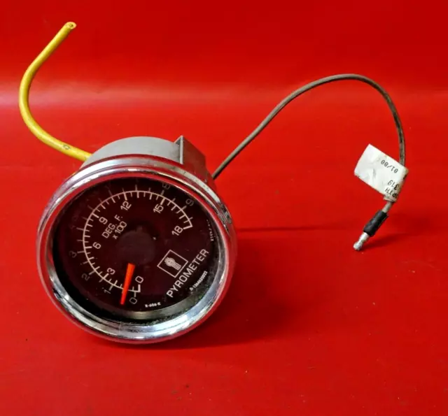 2000 Kenworth Dash Pyrometer Gauge Assembly NO RESERVE  06-040