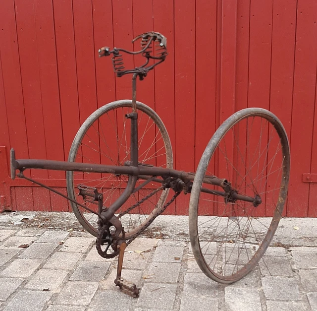 RARE PEDALIER BSA dent sauté ancien NOS vélo course Peugeot 1900 old