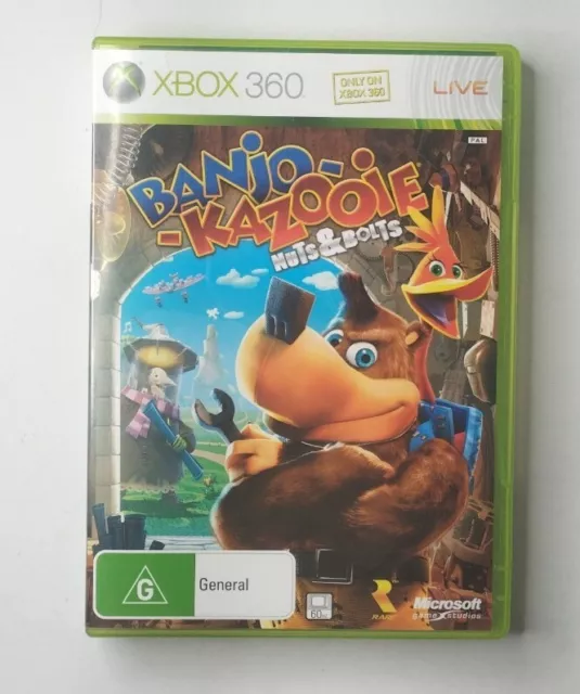 Banjo-Kazooie Nuts & Bolts - Platinum Hits - Xbox 360 - DVD 