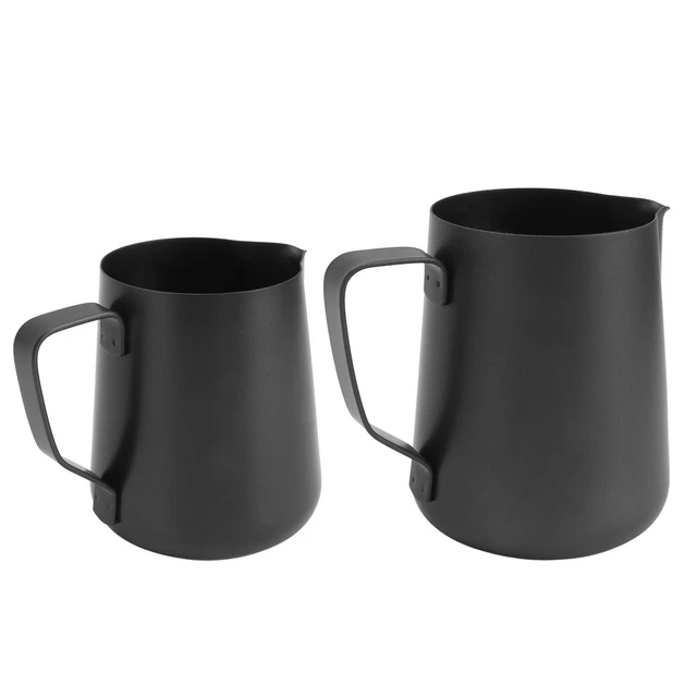 Milk Frothing Pitcher Stainless Steel Coffee Steaming Milk Jug Creamer Cup AA