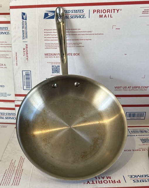 All-Clad D3 Stainless Steel 3-Ply Bonded 10 inch Fry-Pan D5 No.3 19 16 18