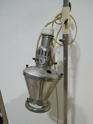 Zahnarzt Vintage Quarzlampe Original Hanau, Industriedesign 3