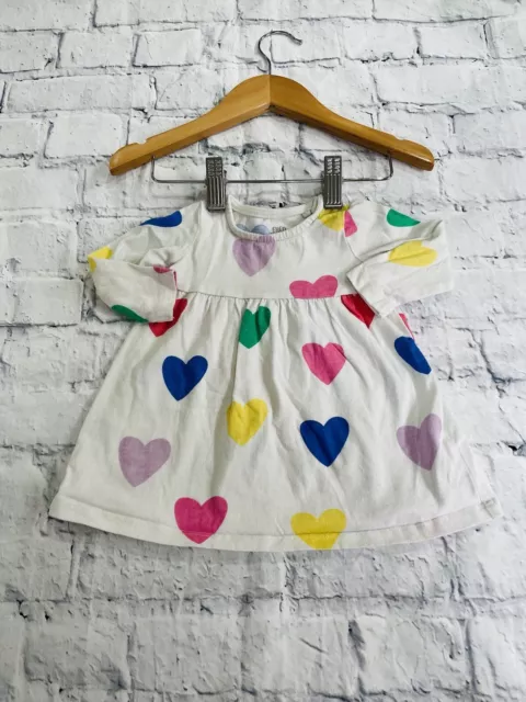 Baby Girls 0-3 Months Clothes Dresses Cute Hearts Dress *We Combine Shipping*