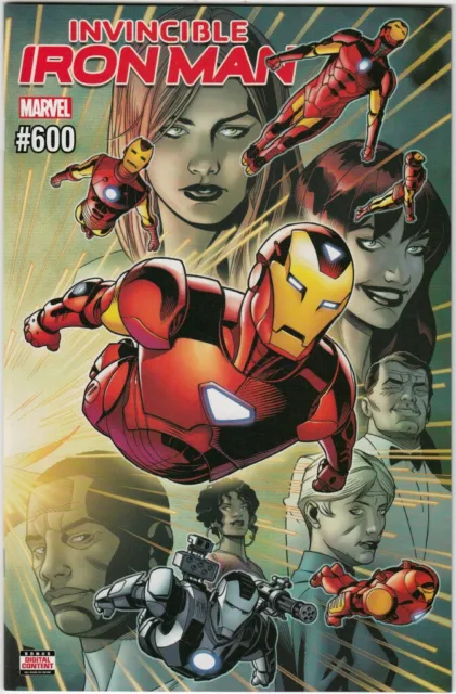Invincible Iron Man #600 NM Final Issue Brian Michael Bendis Story (2018)