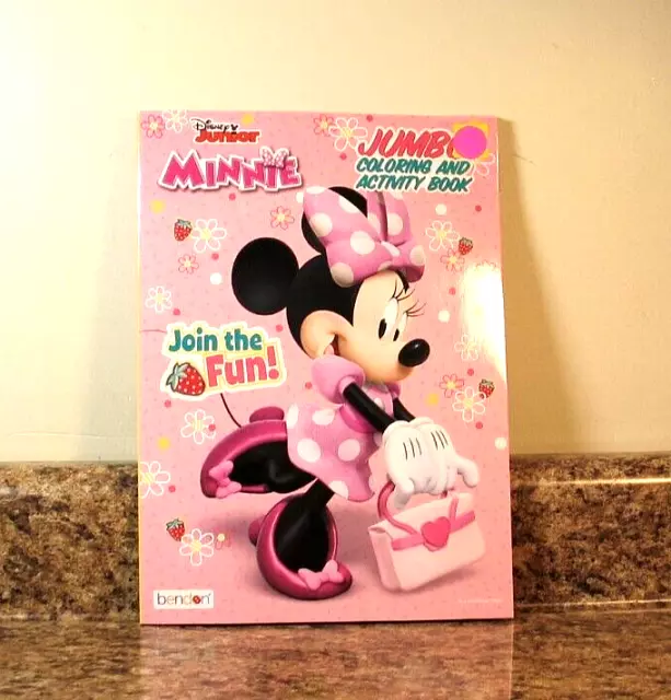 Disney Junior Minnie Mouse Coloring and Activity Book NEW