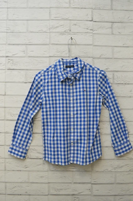 Camicia Bambino Tommy Hilfiger Kids Taglia 6 Anni Maglia Shirt Kids Cotone