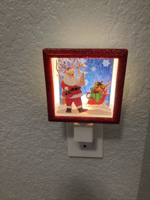 Midwest "Lights in the Night" by Midwest Seasons Night Light Retro Santa