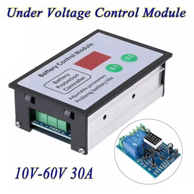 30A Batterie Unter Spannung Kontrolle Über Entladung Schutz Modul 10-60V