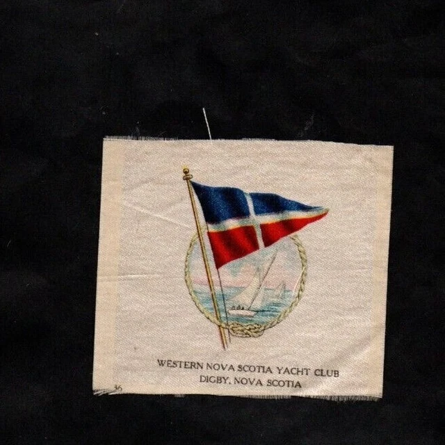 *YACHTS,PENNANTS & VIEWS*1odd Large Size(SILK)I.T.C.-VG