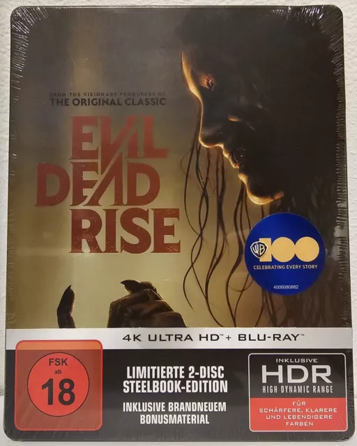 Evil Dead Rise - [4K UHD+Blu-Ray] - 4K Steelbook (FSK18!)