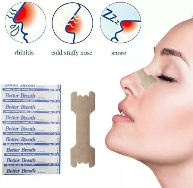 CEROTTI NASALI nasal strips misura media / grande  anche trasparente