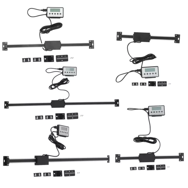 0-600mm Digital Anzeige Präzision Linearskala Anbaumeßschieber für Fräsmaschinen 2