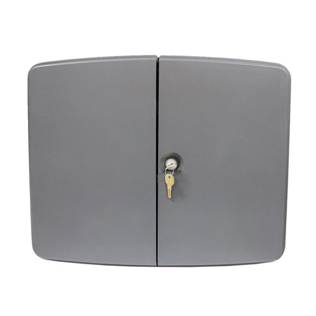216 Key Gray Key Cabinet Large Capacity Hinged Door Lock And Key 19��X 16��X 4��