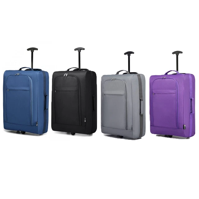 Valise Cabine Souple En PVC 15.5L - 23x32x20 Cm, Légère, Petite Cabine (jusqu'à 48 Cm)