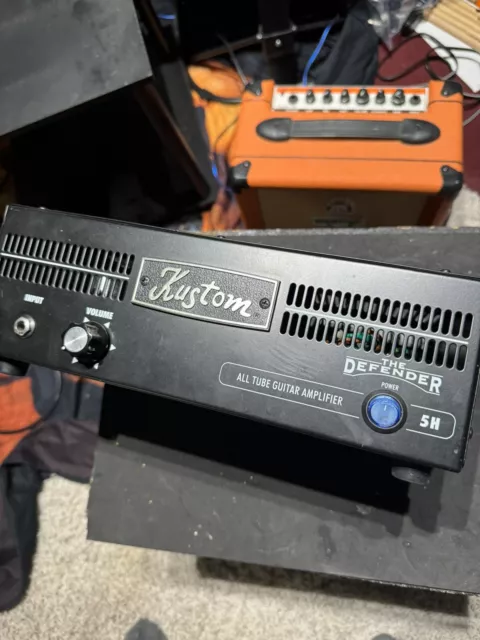 Kustom The Defender 5H Mod Tube Electric Guitar Amp Head