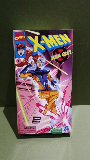 HASBRO MARVEL LEGENDS Retro VHS 90's X-Men Animated Series 6" JEAN GREY ...