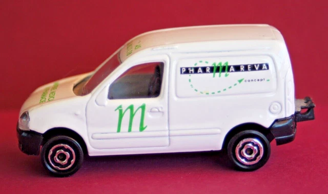MAJORETTE FRANCE SERIE 200 HORS COMMERCE RENAULT KANGOO PHARMAREVA NEUF EN BOITE