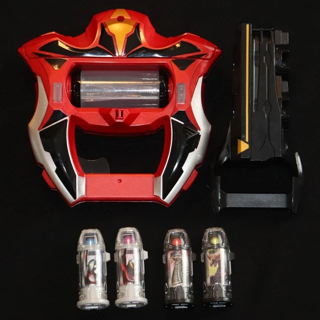 ULTRAMAN GEED DX Geed Riser Morpher + 4p Ultra Capsules + Knuckle Fusion Rise