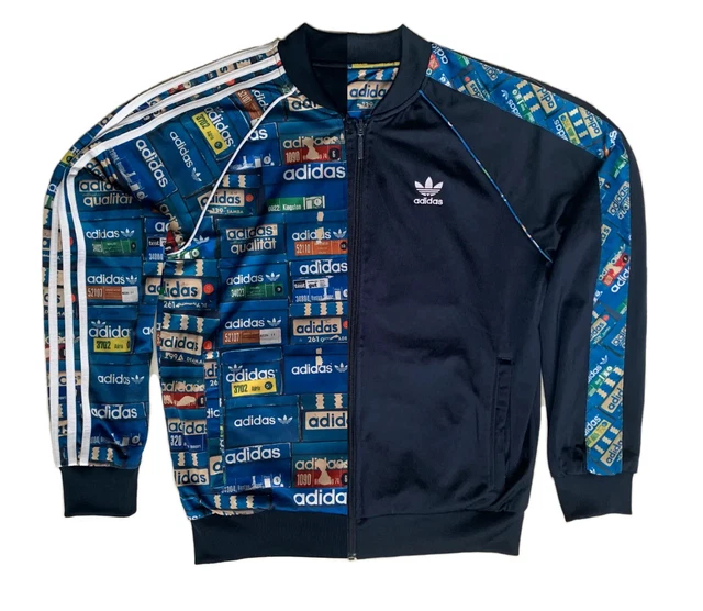 Veste Reversible Adidas Superstar Originals Shoebox Rare Jacket Track AJ6993 / M