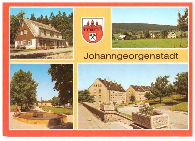 Alte Foto AK DDR Johanngeorgenstadt  ungel.