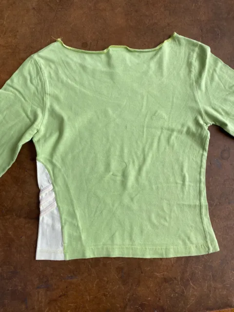 Adidas +T Shirt+Verde+Tg S+ Manica Lunga+Original 100%+Vintage+Street Wear 8