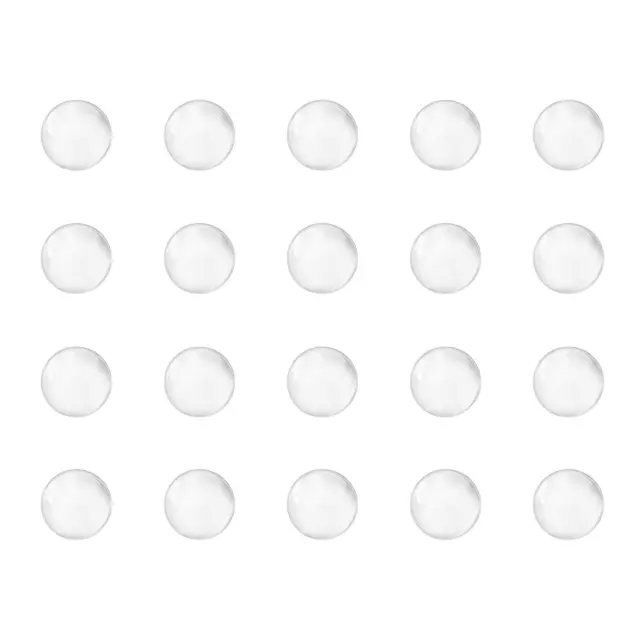 5mm Solid Round Clear Glass Ball Boiling Stones Soda Lime Glass Beads 200pcs