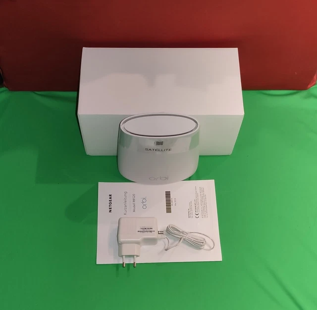 Netgear ORBI RBS20 Zusatz Satellit - AC2200 Tri-Band für RBR20 LBR20 RBR40 RBR50