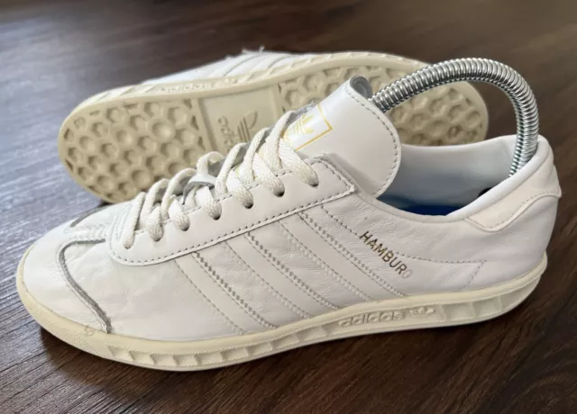ADIDAS HAMBURG ORIGINALS da uomo giallo e nero taglia 10 EUR 80 66