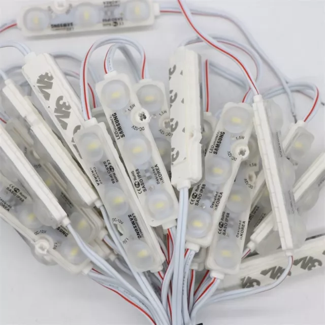 500pcs LED Module Light SMD 5730 3Led Injection IP68 Waterproof Advertising Sign