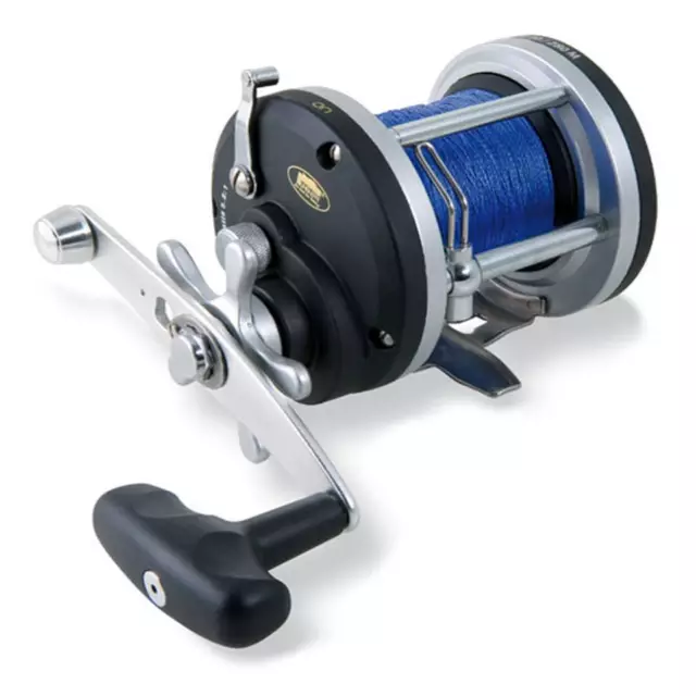 Lineaeffe Braid Troll 500 Multiplier Boat Sea Fishing Reel 328yds of 60lb Braid