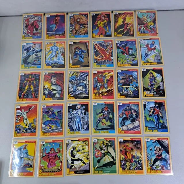 1991 Impel Marvel Universe Series 2 Card Singles - Choose a Card