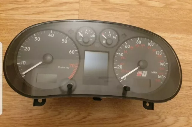 Audi S3 8L 1.8T Dashboard Instrument Cluster 8L0 920 980 Clocks Speedo A3 2