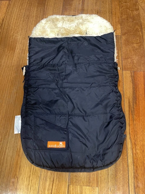 Elks And Angels Snuggle Pod Footmuff Black Shell