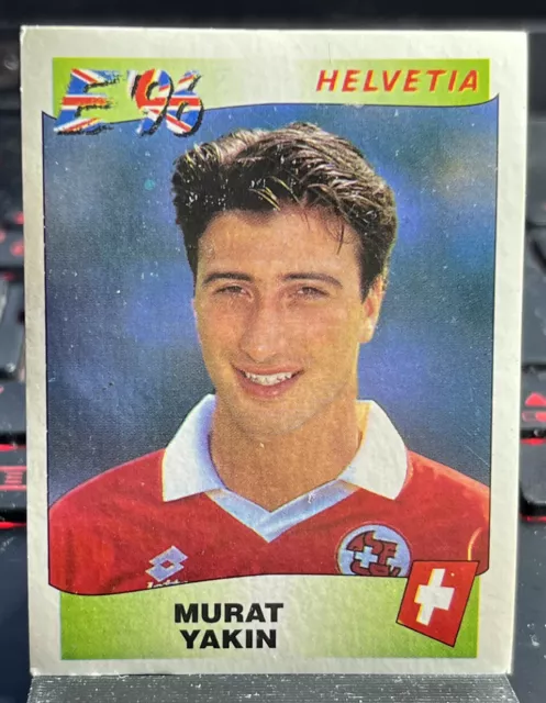 69 Murat Yakin Helvetia Suisse Uefa Euro 96 1996 Football
