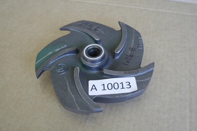 Goulds 3196STX Pump Impeller 1x1.5-8, 76779-1013, Iron