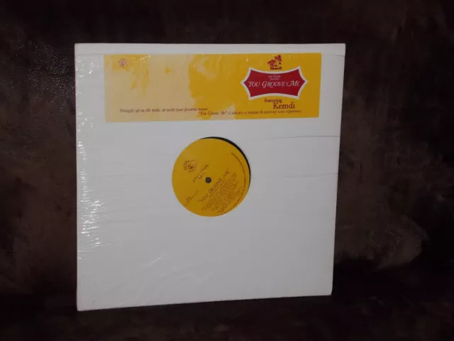 12"-Vinyl-Maxi-Single:JON CUTLER featuring KEMDI - You Groove Me (2001) [Nkemdi]