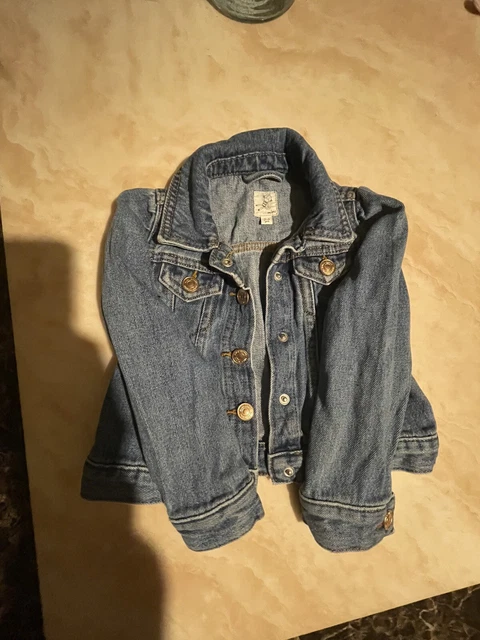 Girls Denim Jacket River Island Age 2-3 Years